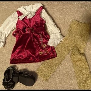 American Girl Julie’s Christmas Outfit